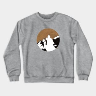 Howling at the moon Crewneck Sweatshirt